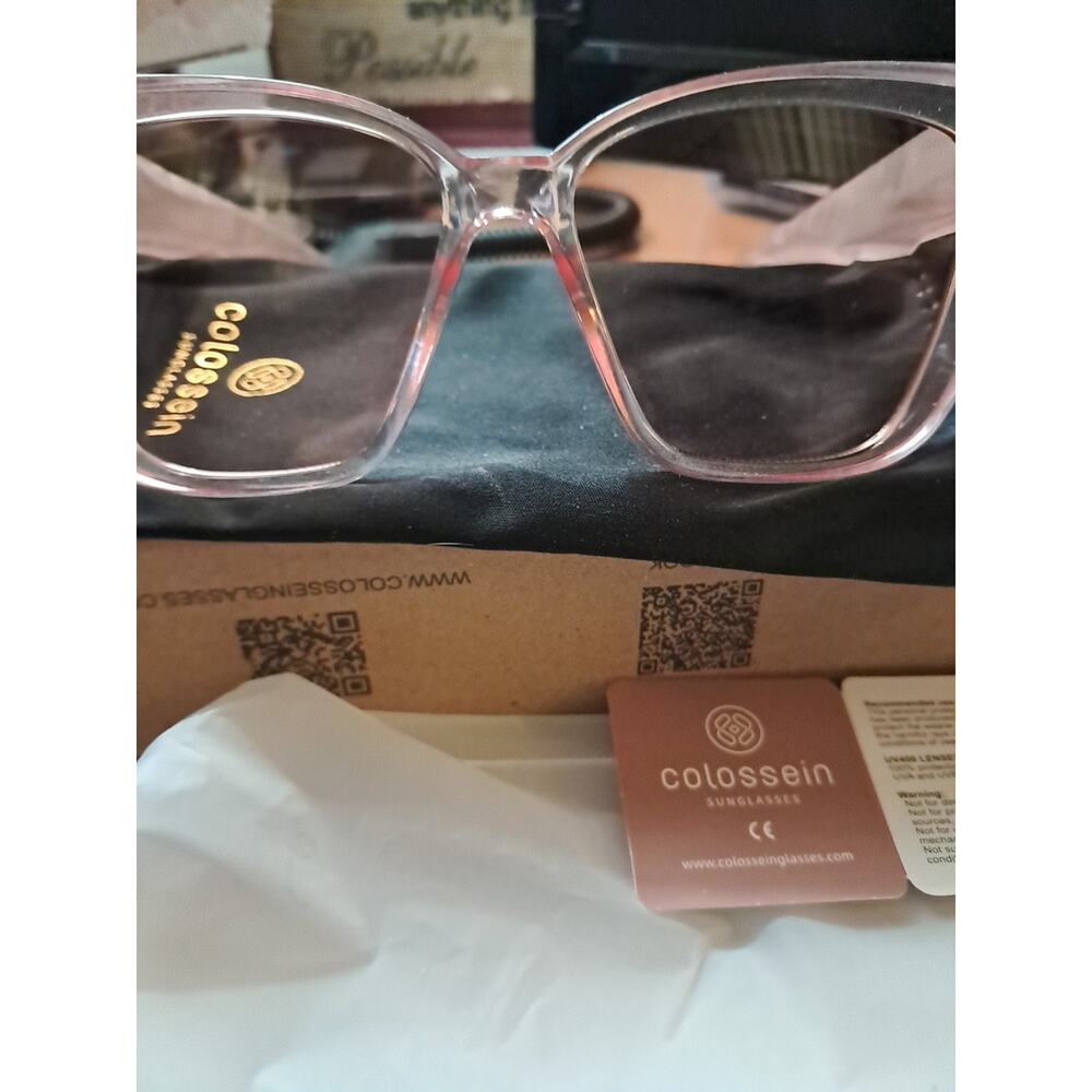Colossein Pink Sunglasses Uv 400 Lenses